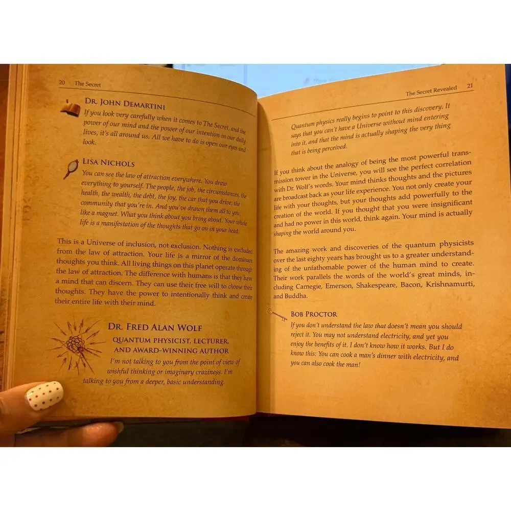 The Secret by Rhonda Byrne Hardcover Book